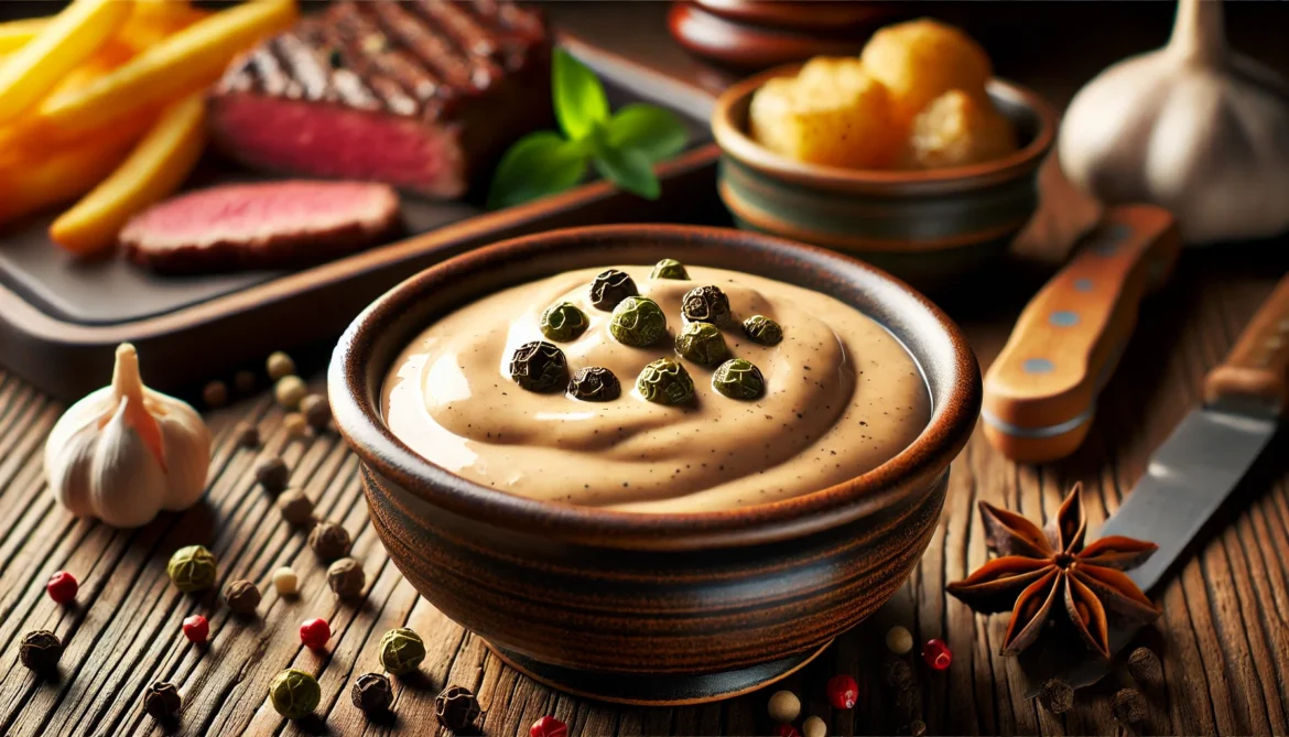 Cremige Pfefferrahmsauce